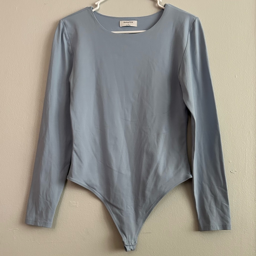 Aritzia Babaton Contour Longsleeve Bodysuit Size L